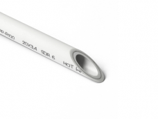 Труба из полипропилена армированная алюминием посередине Pro Aqua DUO SDR6 25 ММ (Цена за 1м)